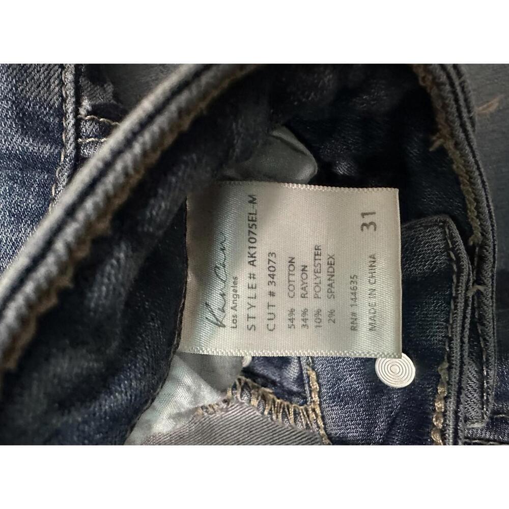 KanCan medium wash high-rise button fly cropped jeans Size 31 - Picture 6 of 11